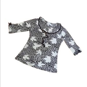 Small Vintage 90s Wet Seal Brown Ruched Top